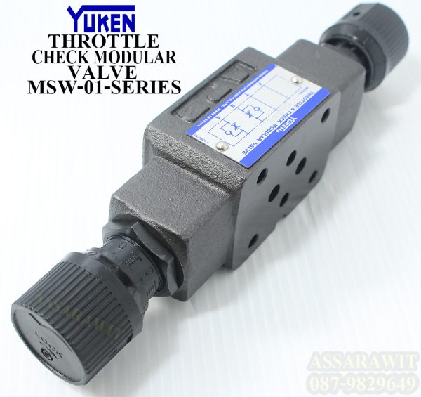 THROTTLE CHECK MODULAR VALVE.4.